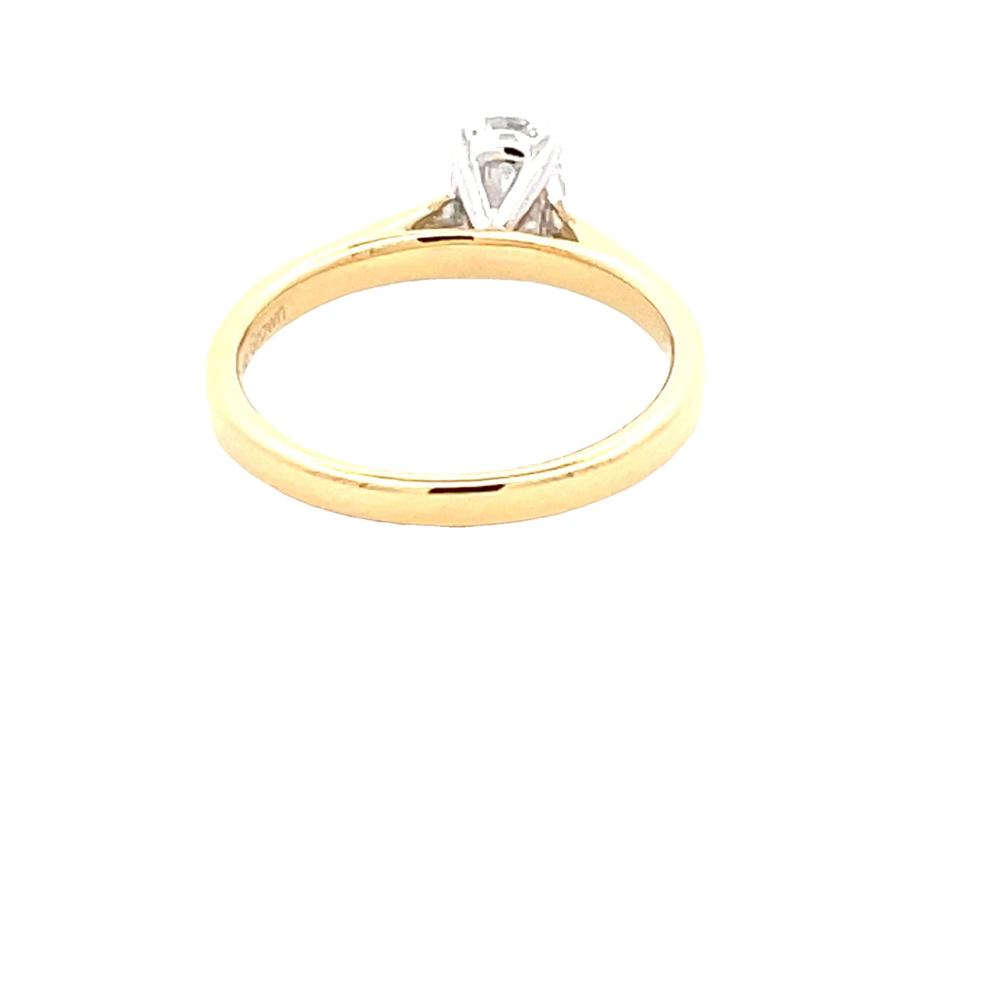 Lab Grown Oval Shaped Diamond Solitaire Ring - 0.70cts Gardiner Brothers
