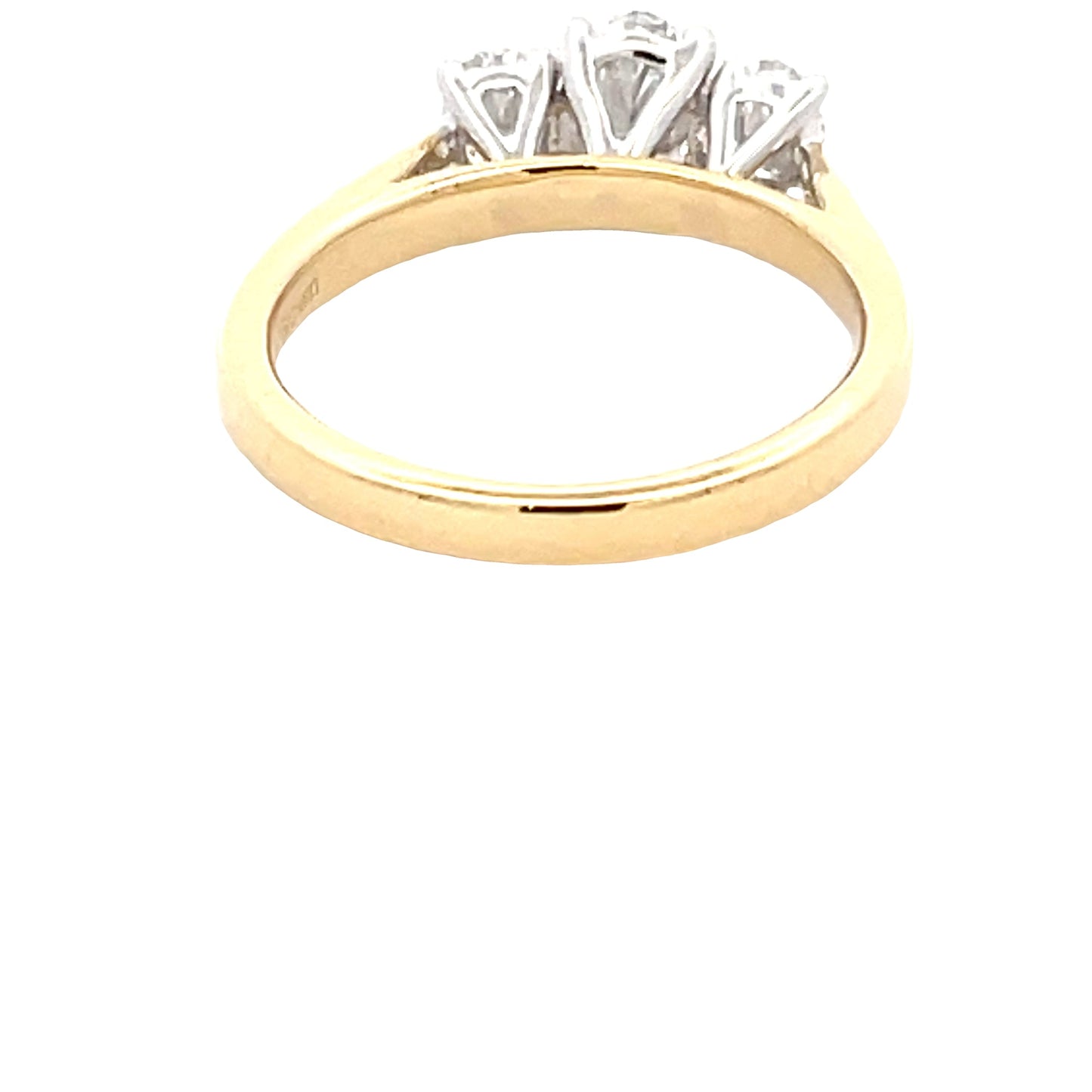 Lab Grown Oval Diamond 3 Stone Ring - 1.05cts Gardiner Brothers