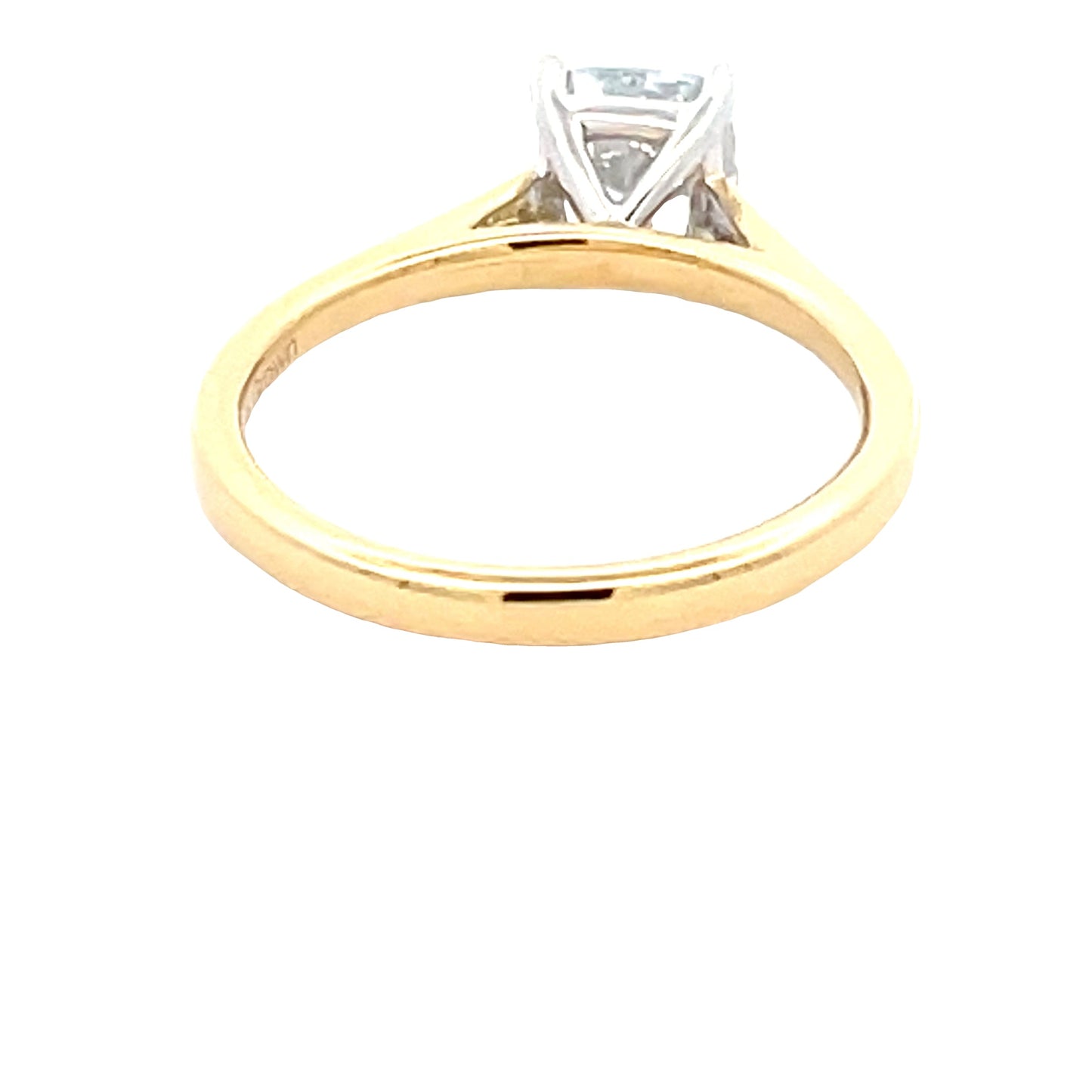 Lab Grown Cushion Shaped Diamond Solitaire Ring - 1.20cts Gardiner Brothers