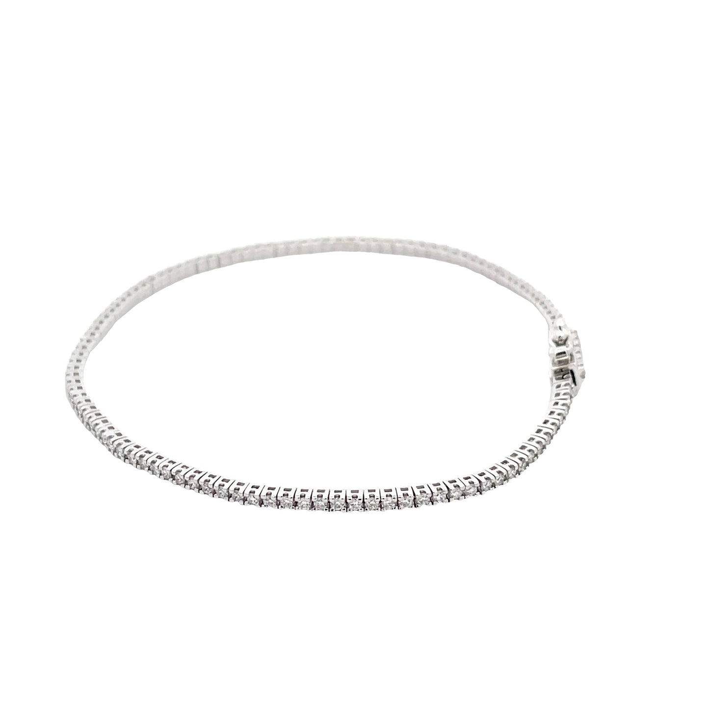 Round brilliant Cut Diamond Tennis Bracelet - 1.00cts Gardiner Brothers