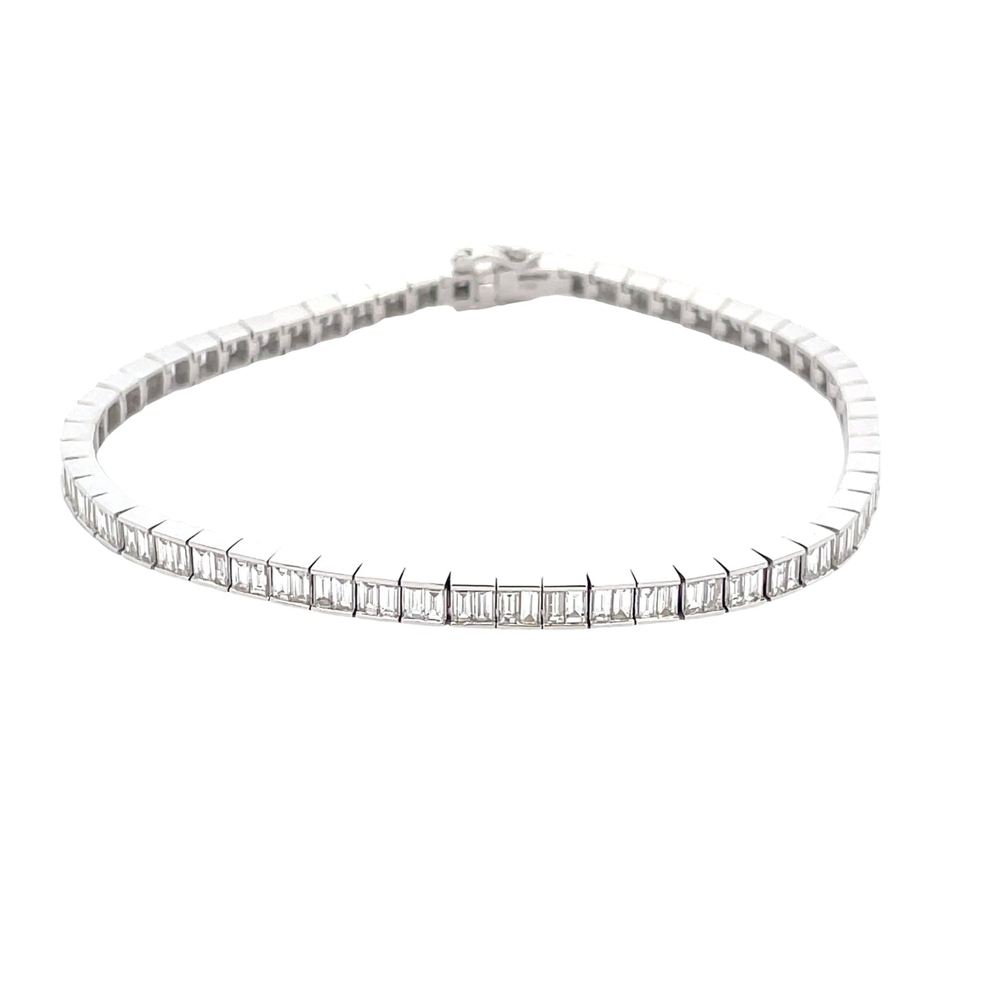 Baguette Cut Diamond Bracelet Gardiner Brothers
