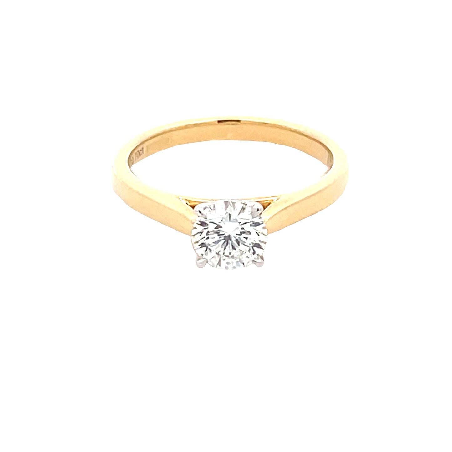 Aurora Cut Diamond Solitaire Ring - 0.70cts Gardiner Brothers