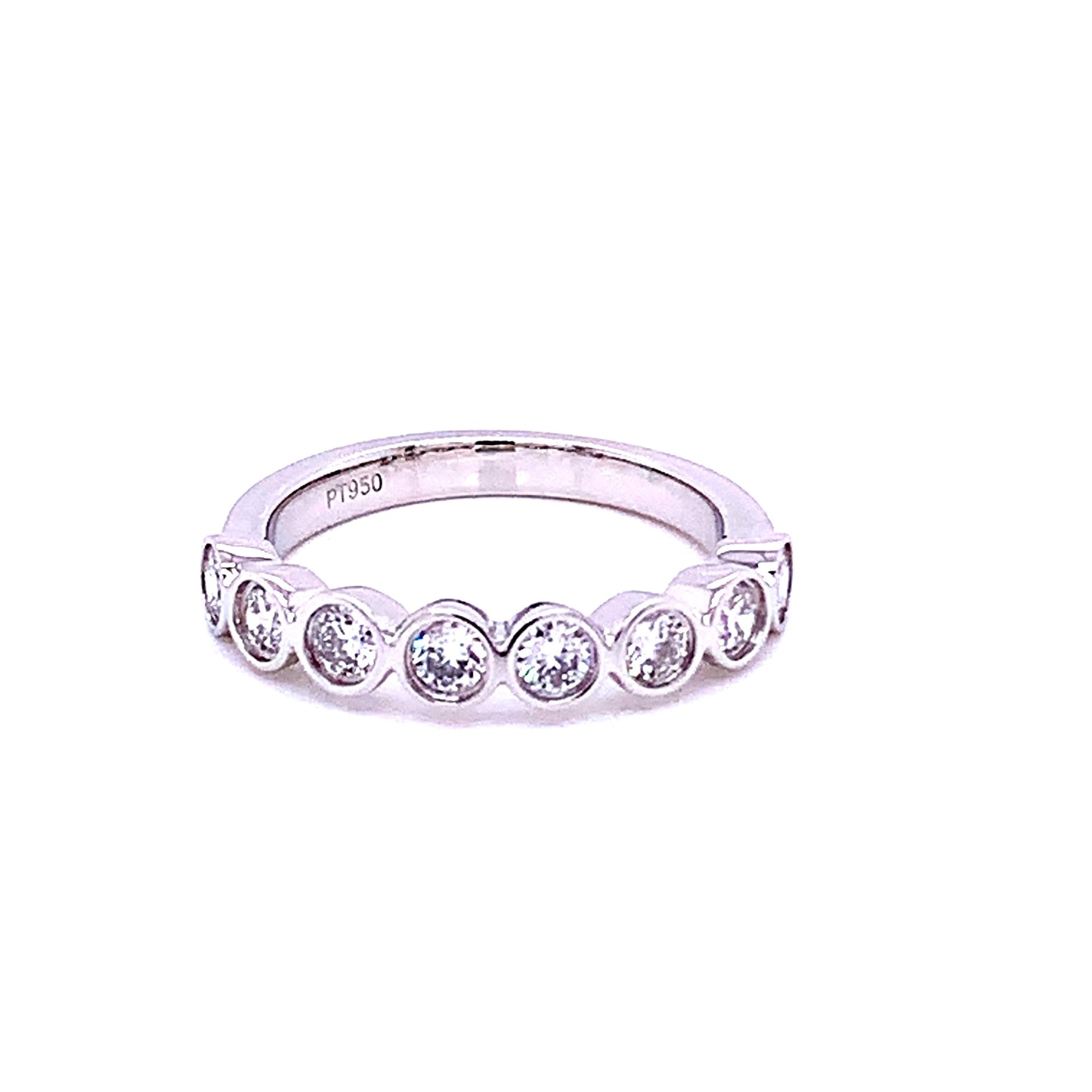 Rub-over Style Diamond Eternity Ring Gardiner Brothers