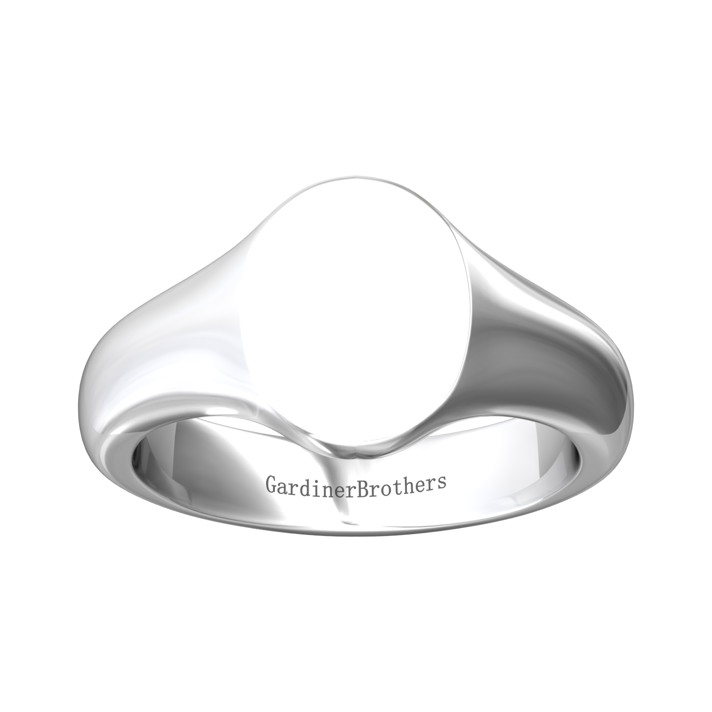 Oval Signet Ring 11x9mm Gardiner Brothers