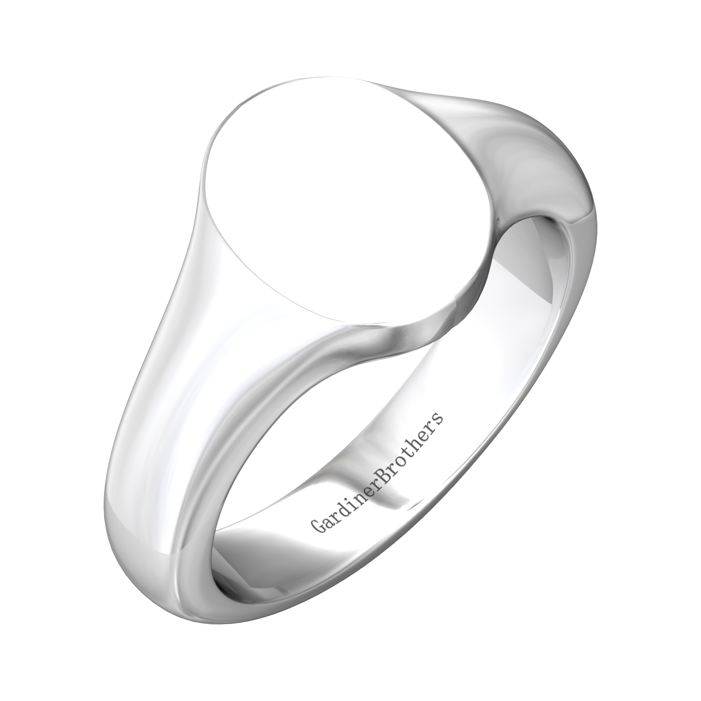Oval Signet Ring 11x9mm Gardiner Brothers
