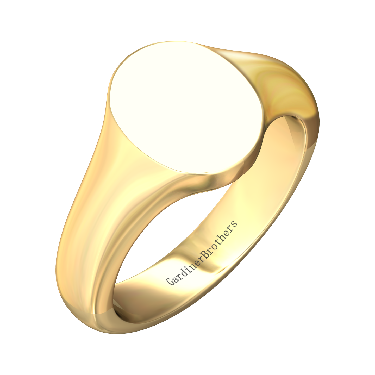 Oval Signet Ring 11x9mm Gardiner Brothers