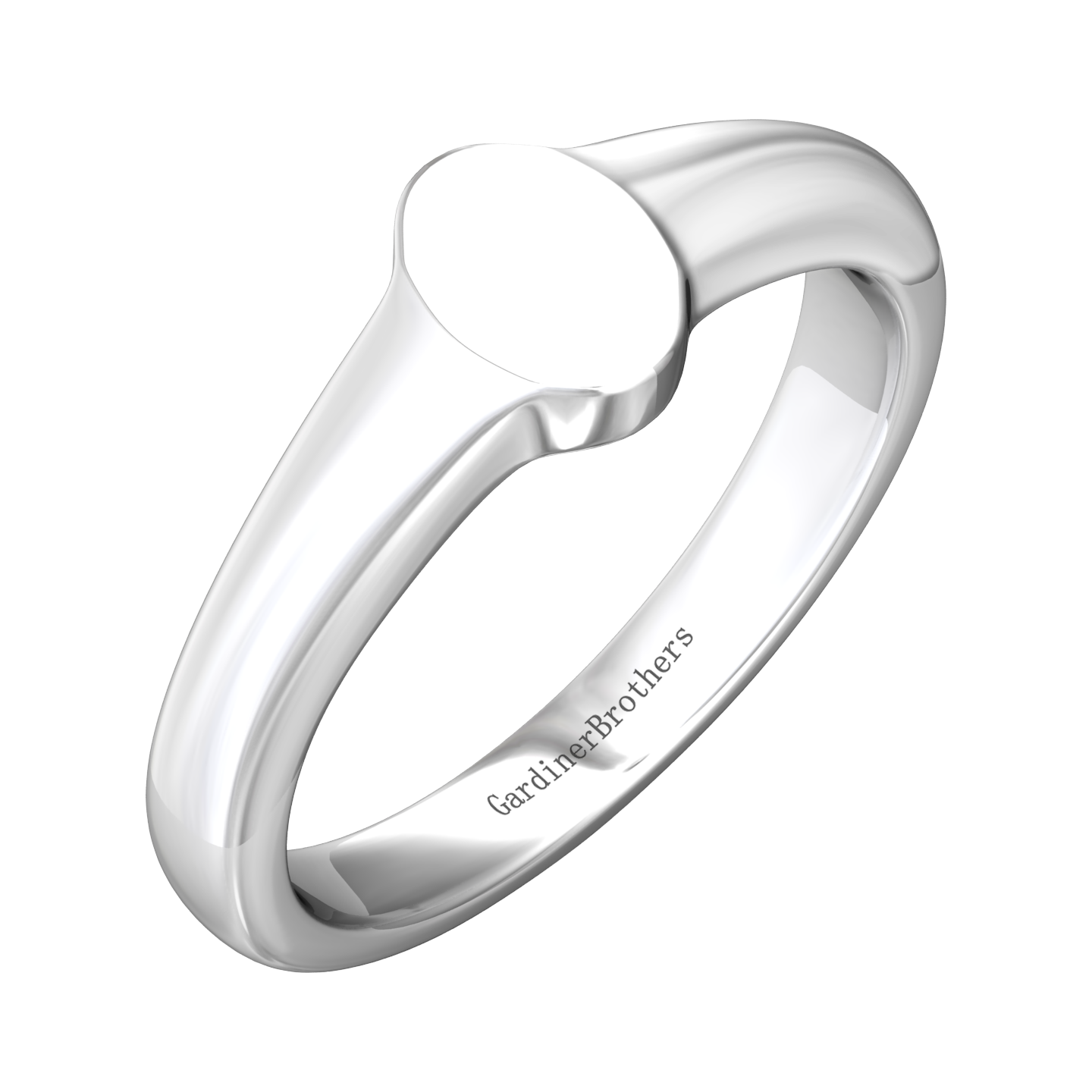 Oval Signet Ring 7x5mm Gardiner Brothers