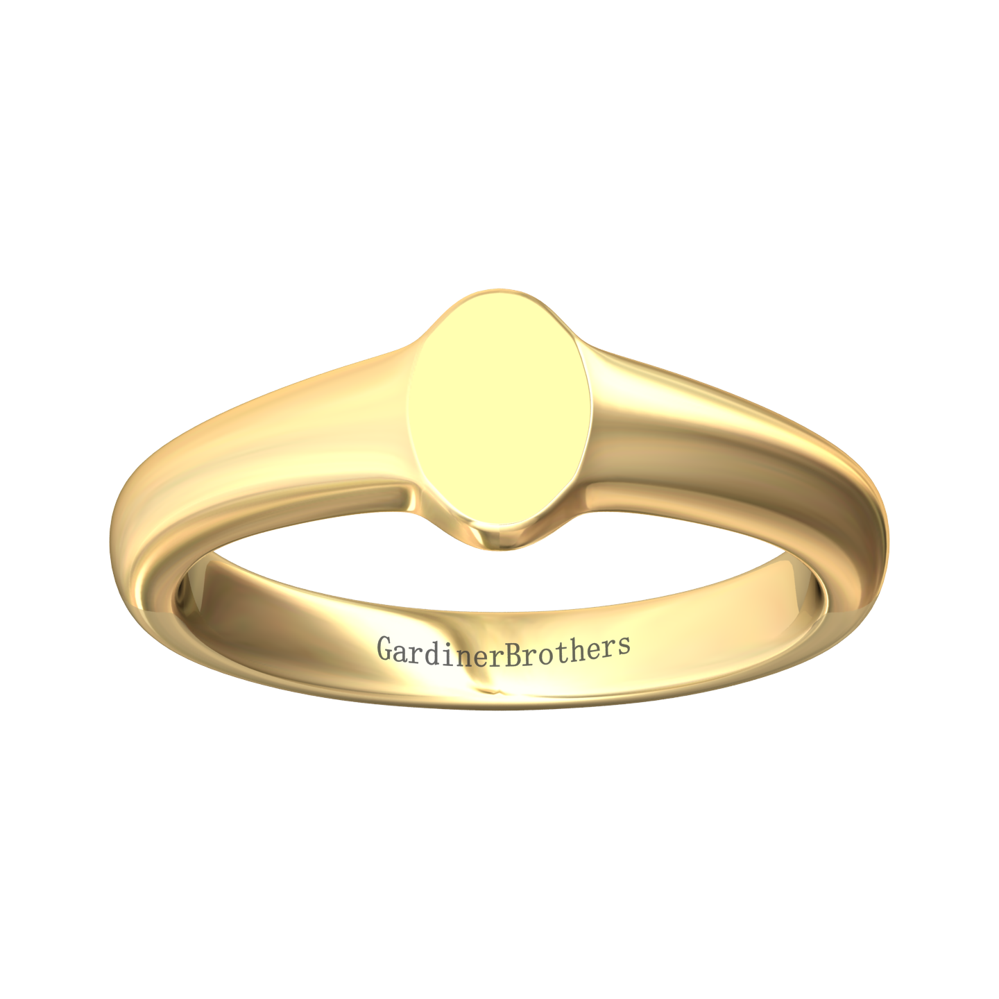 Oval Signet Ring 7x5mm Gardiner Brothers