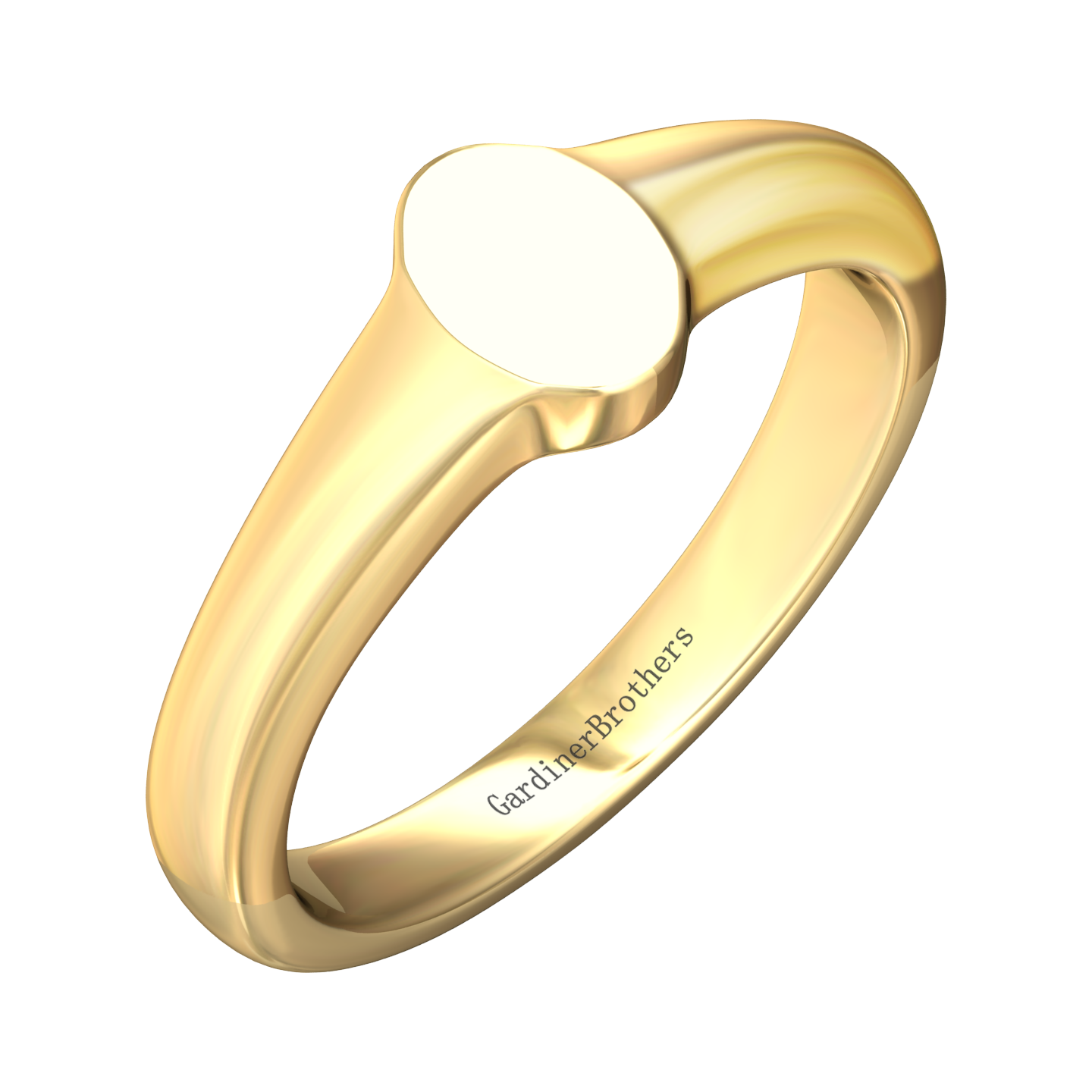 Oval Signet Ring 7x5mm Gardiner Brothers