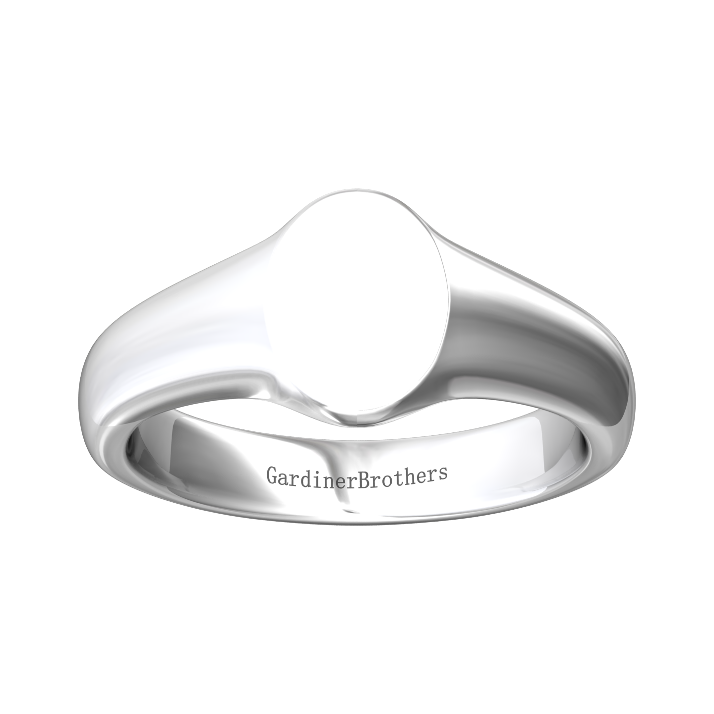 Oval Signet Ring 9x7mm Gardiner Brothers