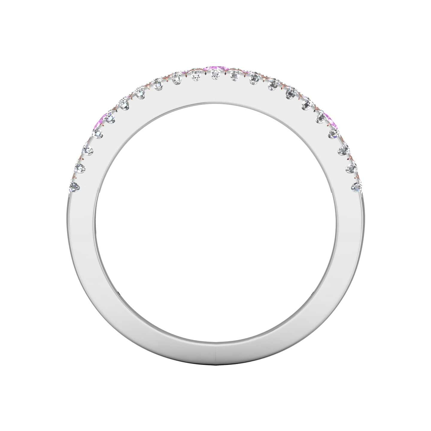 Rosa Pink Diamond Dress Ring Gardiner Brothers