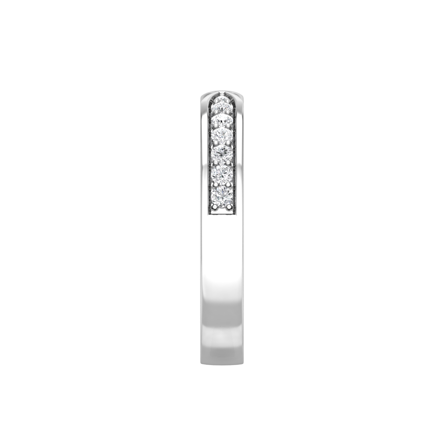 Bowtie Shape Diamond Set Wedding Band Gardiner Brothers