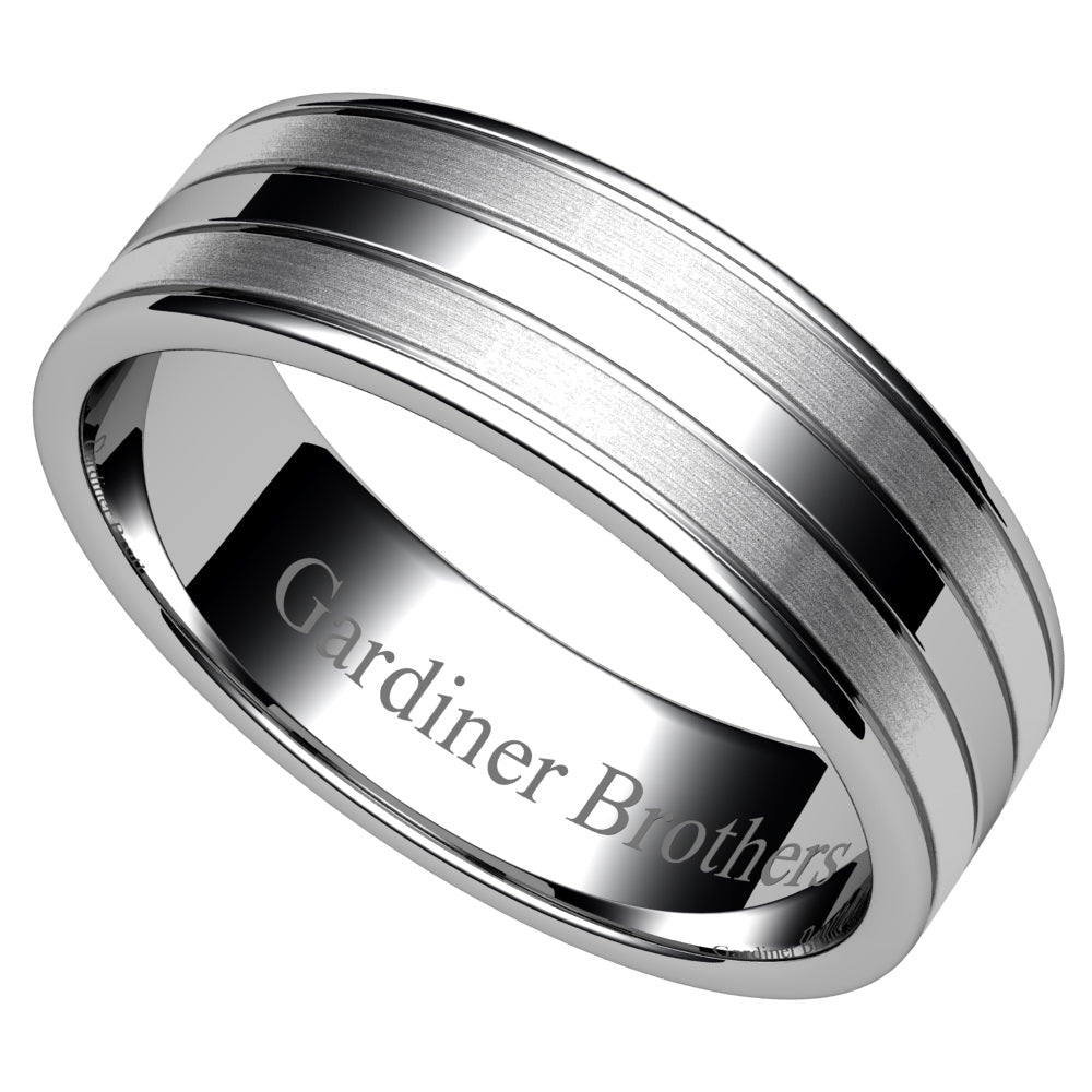 Patterned Wedding Ring Gardiner Brothers
