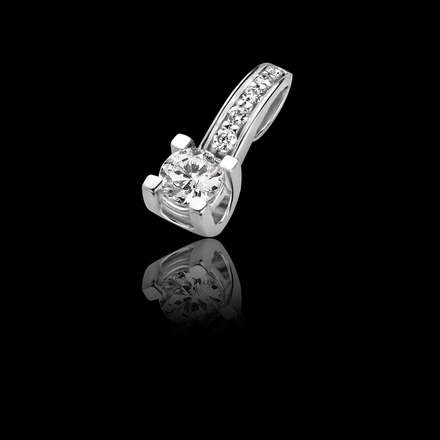 BelleChique Range Diamond Solitaire Pendant Gardiner Brothers