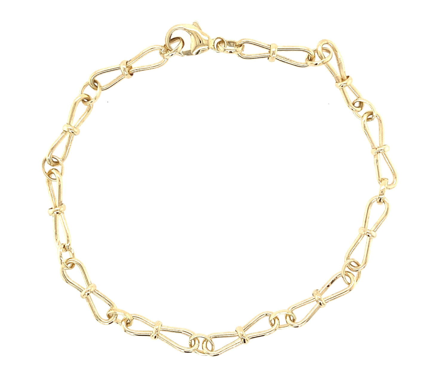 Yellow Gold Echo Style Bracelet Gardiner Brothers