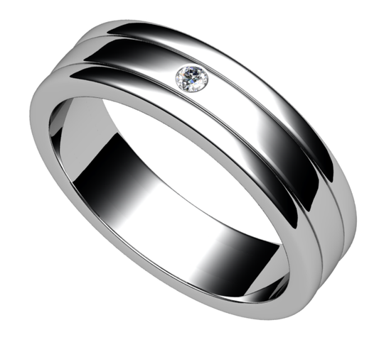 Patterned Wedding Ring  Gardiner Brothers