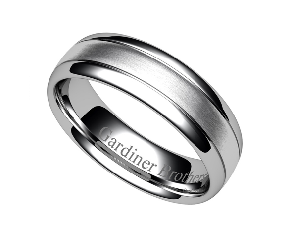 Patterned Wedding Ring Gardiner Brothers