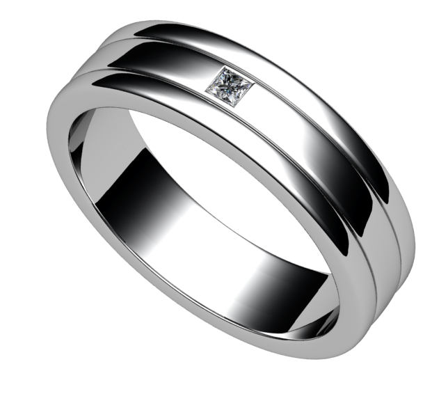 Patterned Wedding Ring Gardiner Brothers