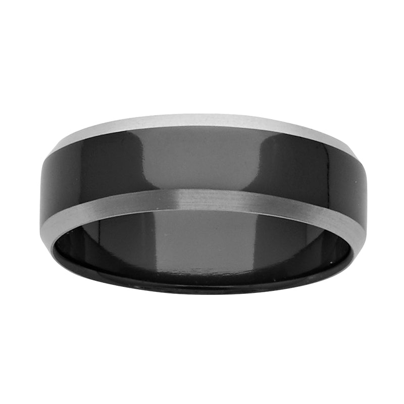 Zircon Bevelled Edge Ring gardiner-brothers