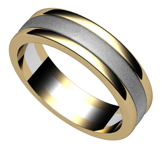 Patterned Wedding Ring  Gardiner Brothers