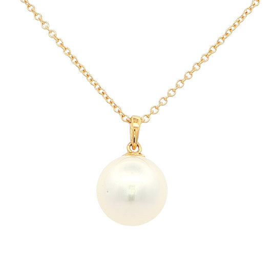 Akoya 10mm Pearl pendant Gardiner Brothers
