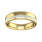 Half Set Princess Cut Diamond Wedding Band  gardiner-brothers   