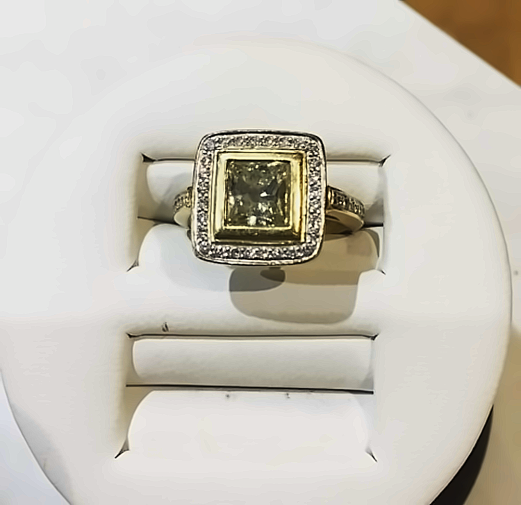 Yellow Gold, Fancy Yellow Diamond Dress Ring  Gardiner Brothers   