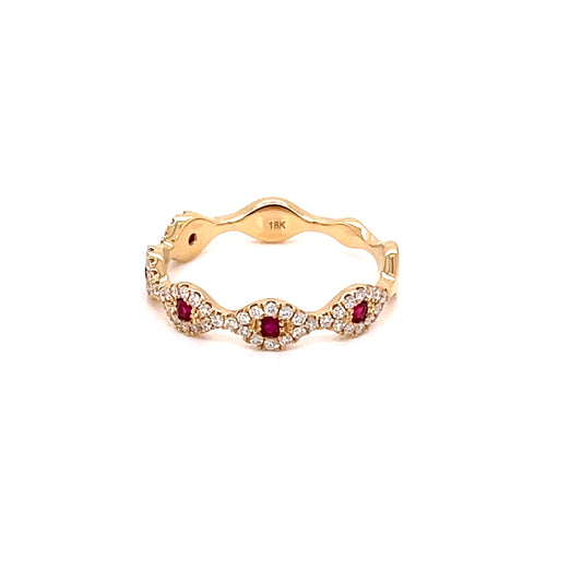 Ruby and Diamond Dress Ring