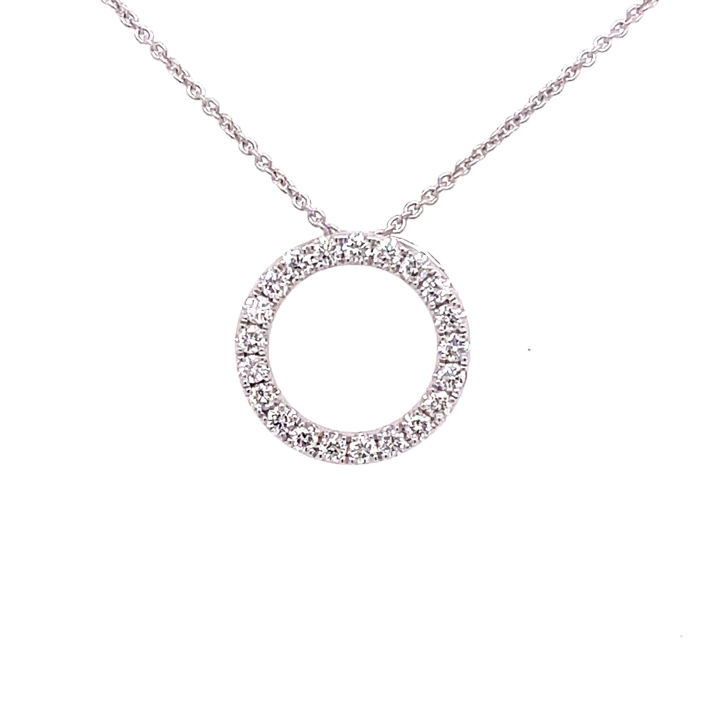 Diamond Circle Pendant - 0.25cts  Gardiner Brothers   