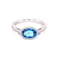 Topaz and Diamond Dress Ring  Gardiner Brothers   