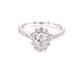 Oval Shaped Diamond Cluster Style Ring - 0.91cts  Gardiner Brothers   