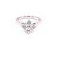 Platinum Round Brilliant Cut Diamond 4 Stone Cluster Style Ring - 0.83cts Gardiner Brothers