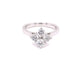 Platinum Round Brilliant Cut Diamond 4 Stone Cluster Style Ring - 1.03cts Gardiner Brothers