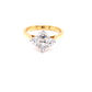 Yellow Gold Round Brilliant Cut Diamond 4 Stone Cluster Style Ring - 1.31cts Gardiner Brothers
