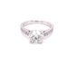 Platinum Round Brilliant Cut Diamond With Diamond Set Shoulders - 2.26cts Gardiner Brothers