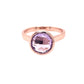 Round Shaped Amethyst Dress Ring Gardiner Brothers