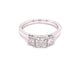 Platinum Princess Cut Diamond 3 Stone Ring - 1.10cts Gardiner Brothers