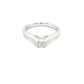 Platinum Oval Cut Diamond Solitaire Ring - 0.50cts Gardiner Brothers