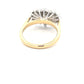 Yellow Gold 3 Oval Shaped Diamond Cluster Style Ring - 1.87cts Gardiner Brothers