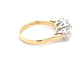 Yellow Gold Round Brilliant Cut Diamond 3 Stone Ring - 2.51cts Gardiner Brothers