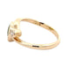 Yellow Gold Diamond & Peridot Cross Over Ring  Gardiner Brothers   