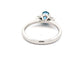Aquamarine and Round Brilliant Cut Diamond 3 Stone Ring  Gardiner Brothers   
