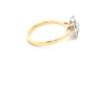 Yellow Gold Oval Shaped Diamond Halo Style Ring - 0.95cts Gardiner Brothers