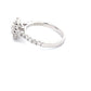 Platinum Round Brilliant Cut Diamond Halo Style Ring - 1.15cts Gardiner Brothers