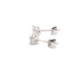 ROUND BRILLIANT CUT DIAMOND SOLITAIRE EARRINGS - 1.00CTS Gardiner Brothers
