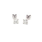 ROUND BRILLIANT CUT DIAMOND SOLITAIRE EARRINGS - 1.00CTS Gardiner Brothers