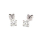 ROUND BRILLIANT CUT DIAMOND SOLITAIRE EARRINGS - 1.00CTS Gardiner Brothers