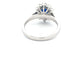 Oval SAPPHIRE AND DIAMOND Traditional CLUSTER STYLE RING Gardiner Brothers