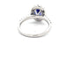 Tanzanite and Diamond Halo style Ring  Gardiner Brothers   