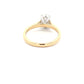 Yellow Gold Oval Shaped Diamond Solitaire Ring - 1.50cts Gardiner Brothers